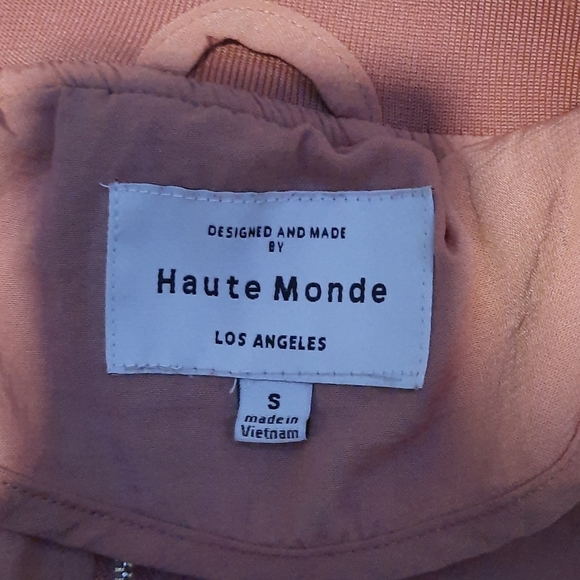 Pink bomber jacket - Picture 3 of 3